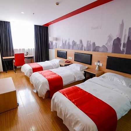 Thank Inn Chain Hotel Sichuan Luzhou Longmatan District Trade City Exterior photo